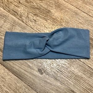 Twist Headband Slate Blue Handmade NEW